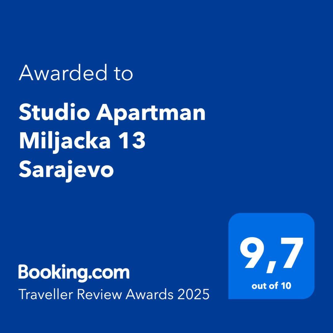 Studio Apartman Miljacka 13 Sarajevo Bagian luar foto